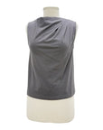 Michael Stars ASYMMETRICAL PLEATED TANK