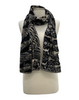Létol FLORAL ABSTRACT SCARF