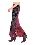 Alembika CUT VELVET SKIRT
