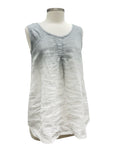 Blueberry LINEN TANK TOP DEGRADE