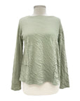 Cut Loose LONG SLEEVE RAW EDGE TEE