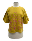 Ivy Jane SHORT SLEEVE FLOWER SWEATSHIRT