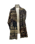 Létol DIAMOND PEACOCK SCARF