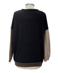 mSquare LONG SLEEVE CREW SWEATER