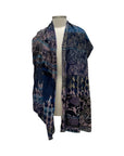 Létol DIAMOND PEACOCK SCARF