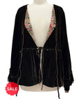 Jaded Gypsy RUSTC EVENING VELVET JACKET - ORIGINALLY $195