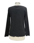 Fenini LONG SLEEVE STRIPE TOP