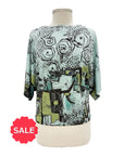 Inoah SHORT SLEEVE TOP URBAN SPIRAL - Originally $89