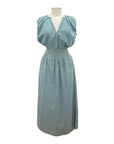 APNY CINCH WAIST INDIGO DRESS