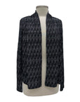 Foil LOOMINARY MERINO CROP CARDI
