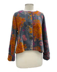Little Journeys ROSE STITCH VELVET JACKET