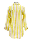 Foil LONG SLEEVE LINEN COLLAR BLOUSE