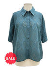 Foil SHORT SLEEVE SWEET STITCH SHIRT - Originally $139