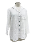 Fenini LINEN LONG SLEEVE BLOUSE