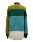 Alembika TWO TONE CARDI SWEATER