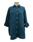 Bryn Walker LONG SLEEVE BLOUSE LINEN BOYCE