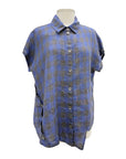Chalet LINEN SHORT SLEEVE SEAM BLOUSE CALLY