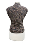 Michael Stars PRINT MOCK RIB CAP SLEEVE AMARE - ORIGINALLY $98