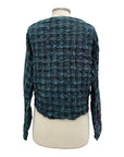 Cynthia Ashby PLAID TOPPER