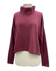 Bryn Walker CROP MOCK LONG SLEEVE TAOS