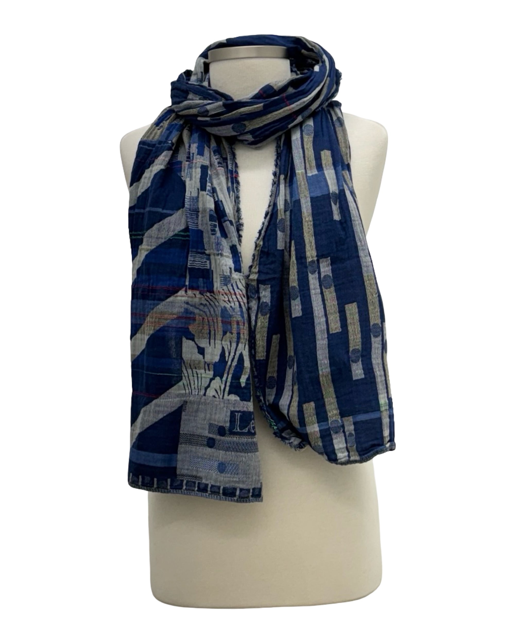 Létol GEO FLORAL SCARF