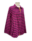 Eleven Stitch by Gerties FLANNEL PLACKET BIG CHECK