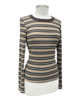 Michael Stars ECO STRIPE LONG SLEEVE CREW