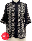 Johnny Was KIMONO SLEEVE SHIRT TALIA - ORIGINALLY $225 🔵