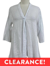 Load image into Gallery viewer, Suzy D London LINEN SWING TOP - ORIGINALLY $129
