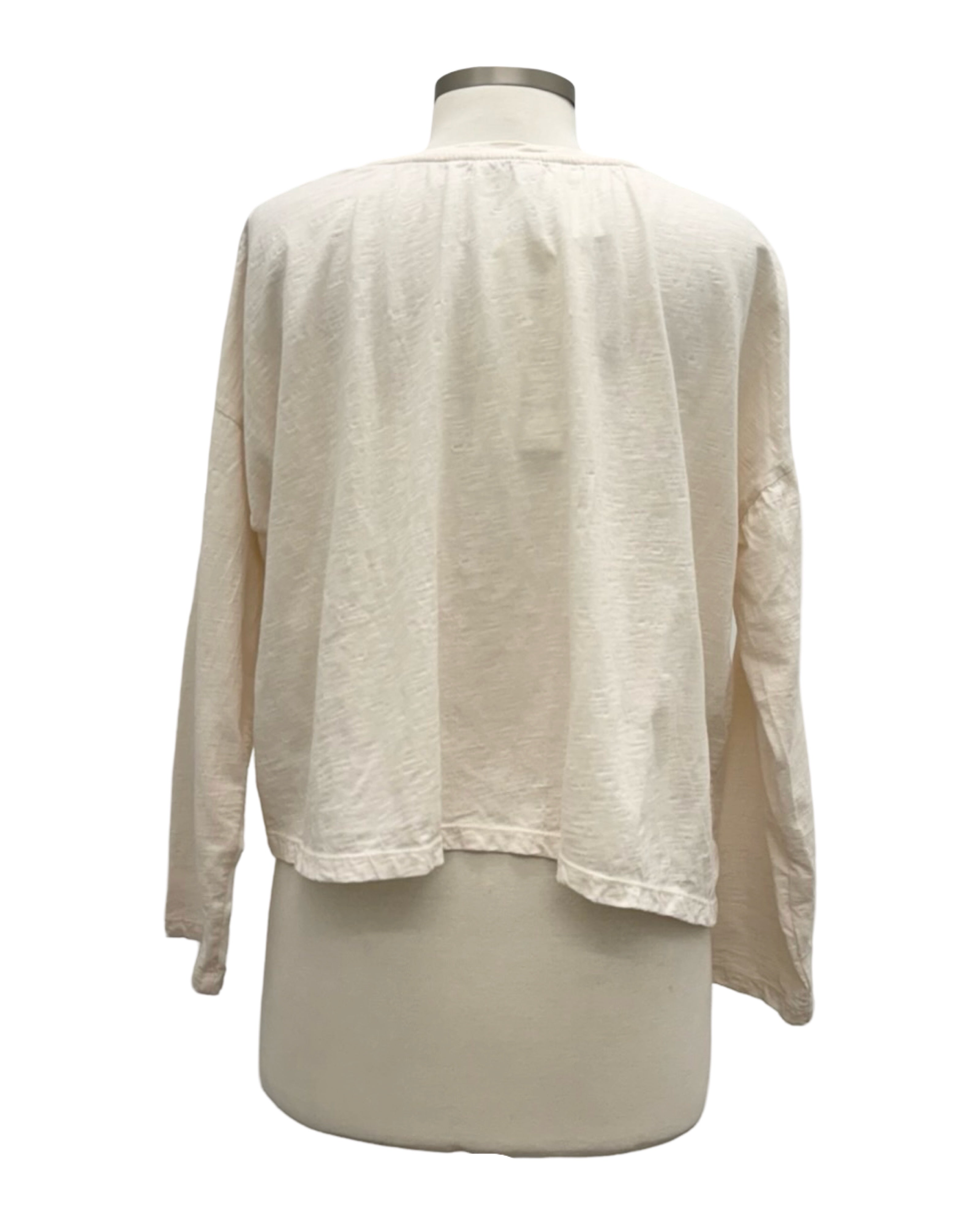 Krista Larson CROP GRASSHOPPER LONG SLEEVE – Marigold Clothing