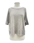 Chalet Beau Jours SHORT SLEEVE MESH 1 POCKET TOP CALLIOPE