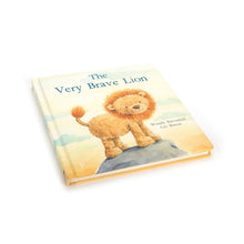 Load image into Gallery viewer, Jellycat VERY BRAVE LION BOOK
