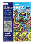 ooly HIDDEN COLORS MAGIC PAINT SHEET OCEAN