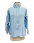 Christopher Calvin MANDARIN COLLAR BLOUSE