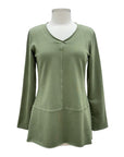 Color Me Cotton V NECK TUNIC