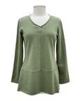Color Me Cotton V NECK TUNIC - Originally $109