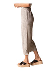 Habitat STRIPE PLEAT BUTTON CAPRI