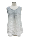 Blueberry LINEN TANK TOP DEGRADE