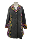 Shana WOOL SWIRL CAR COAT