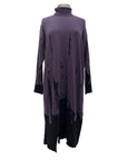 Ozai N Ku LONG SLEEVE TURTLENECK SWEATER DRESS