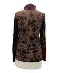 Alembika CUT VELVET TURTLENECK