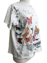 Load image into Gallery viewer, Caite SHORT SLEEVE BUTTERFLY TEE
