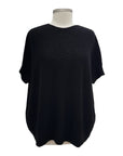 Amazing SHORT SLEEVE PERFORATED SWEATER HOLLY