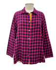 Eleven Stitch by Gerties FLANNEL PLACKET BIG CHECK