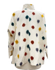 M Squared MANDARIN SWING DOT SHIRT