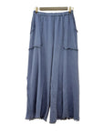 Oh My Gauze SIDE SPLIT WIDE LEG PANT LUCKY