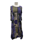 Shana CRINKLE LONG SLEEVE DRESS