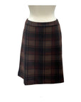 Foil GO TO MINI CHECK SKIRT