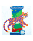 ooly COLORIFIC CANVAS PAINT BY NUMBERS TIGER KIT