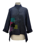 M Squared PATCH LIBERTY BLOUSE